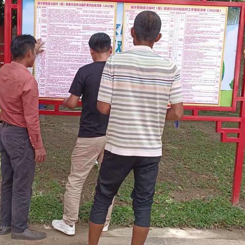 坡村村级宣传各项事项清单和村级组织责任清单政策