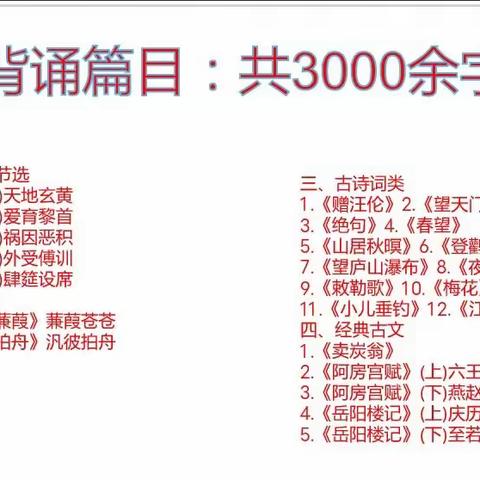 诵国学经典，品盛世文明——四小二四班学堂展示