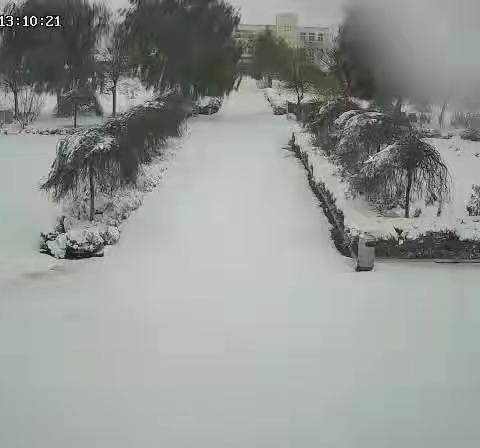 【办有温度的教育——于西教师除雪在行动】