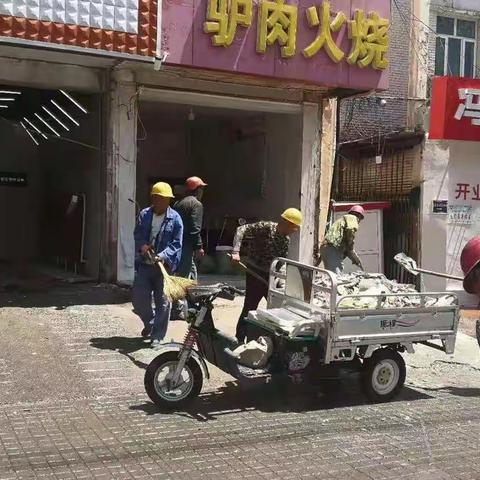 桥西区城管局开展全区集中整治行动