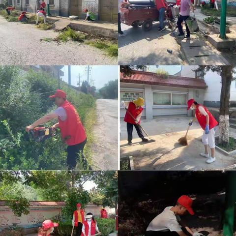 红化社区开展“共创文明城 志愿我先行“党员干部双报到志愿服务活动