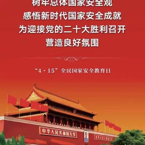 华安保险安顺中心支公司国家安全教育日普法宣传