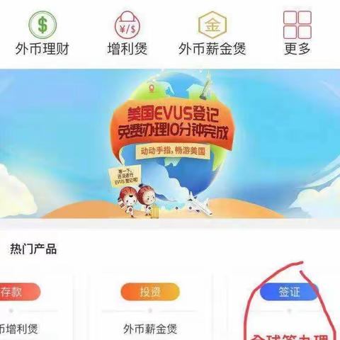 总行免费EVUS登记权益使用方式