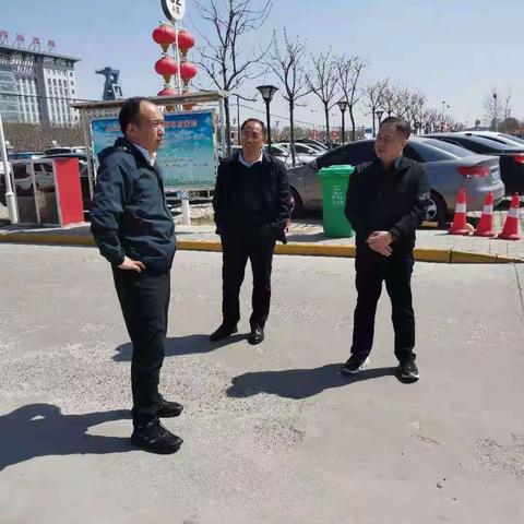 2021年4月14日，郭迎红同志在古城煤矿对土地卫片情况进行现场调研