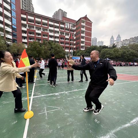 涪陵一中开展第五届教职工全民健身运动会