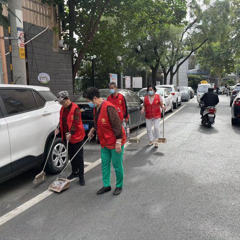 天桥东社区开展“创城有我 文明同行”志愿服务活动