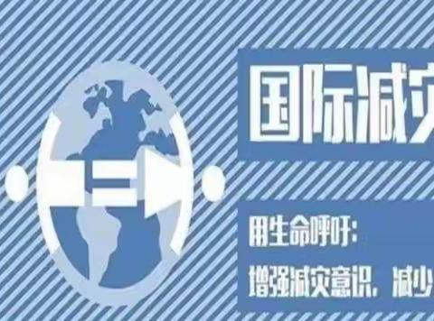 蓝天实验幼儿园“国际减灾日”知识宣传