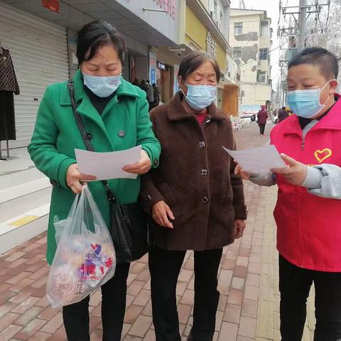 社区志愿宣传暖人心     “五星”创建提质效