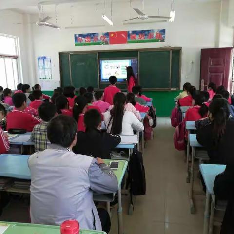 桂树飘香，齐聚一堂——曲屯镇英语教研活动在我校隆重举行。