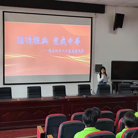 诵读经典，爱我中华——2022年瑞昌四中初二年级组经典诵读比赛