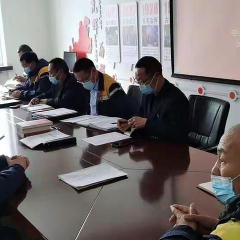 专业维修车间开展十九届六中全会宣讲