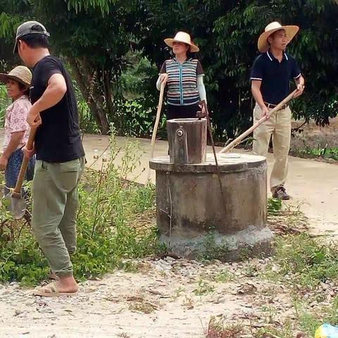 兰洋镇头竹村委会积极开展人居环境卫生整治工作