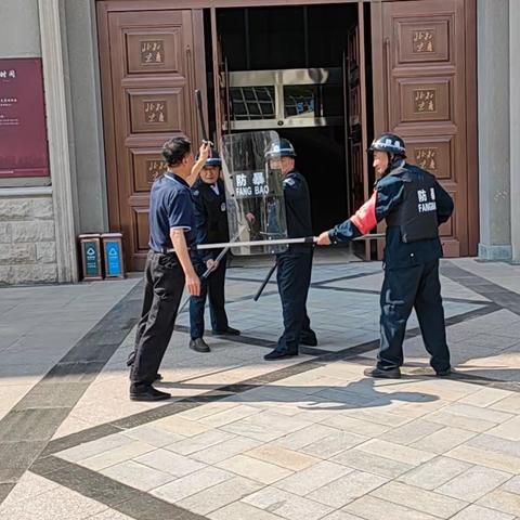 延安北京知青博物馆举行“应急综合演练活动”