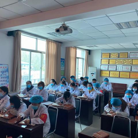 鸣犊中心卫生院召开党史学习教育动员大会会