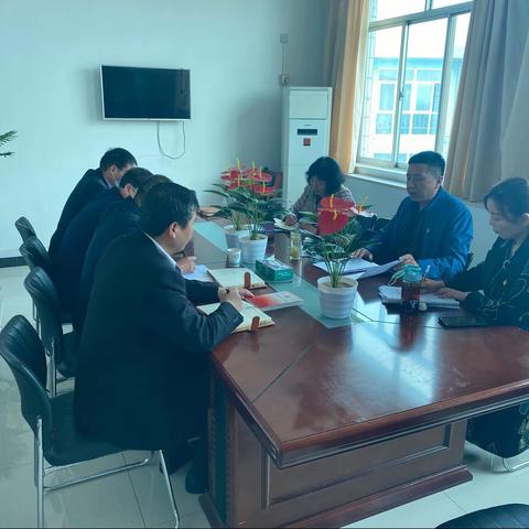 卫健局督导鸣犊中心卫生院党支部党史学习教育工作