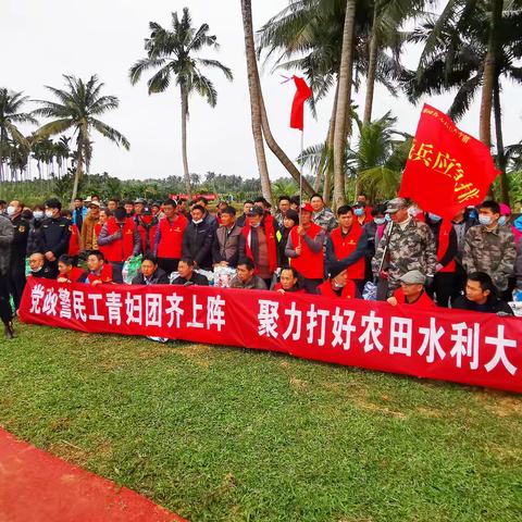 会文镇：党政警民工青妇团齐上阵  聚力打好农田水利大会战