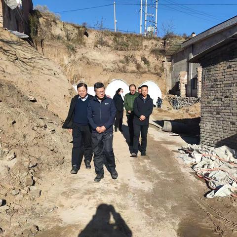 县委常委、常务副县长马平深入台头镇检查指导灾后重建修缮工作