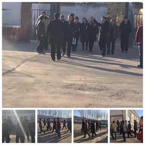 安法卫工作检查汇报～五重安乡大何庄完全小学