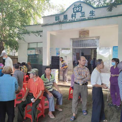 甲子镇卫生院开展2022年老年人免费健康体检工作