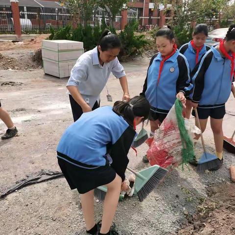 东夏小学五年级中队，暑期社会实践活动