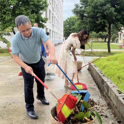 精心备开学，喜迎新学期——武鸣区仙湖镇中心学校开学前准备工作