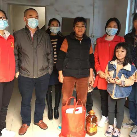 江高镇开展“春风送温暖·关爱计生困境家庭”慰问活动