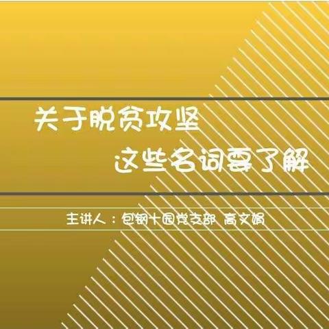 包钢十园主题党日活动“坚决打赢脱贫攻坚战”