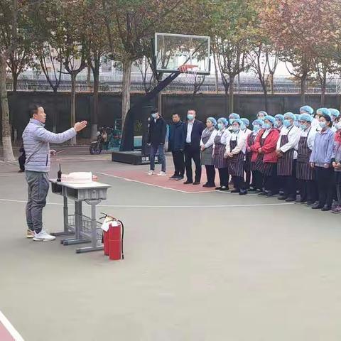 济钢高中校园消防安全培训