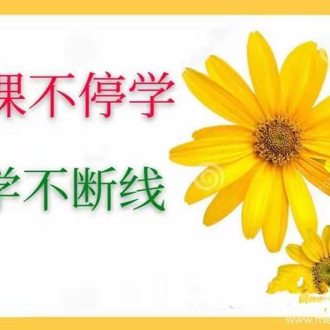 “停课不停学，教学不断线”---线上教学阶段小结