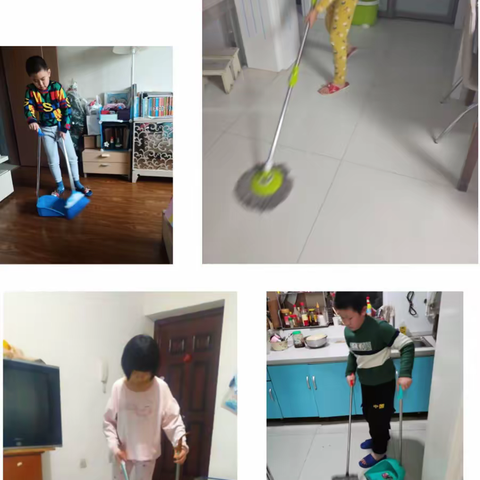 培养劳动观念  养成劳动习惯——库尔勒市第十一中学学生寒假坚持做家务劳动