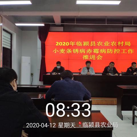 临颍县农业农村局多策并举做好小麦条锈病、赤霉病防控工作