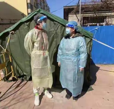 【工人村街道仙女湖社区】抗疫夫妻档 风雨同舟人