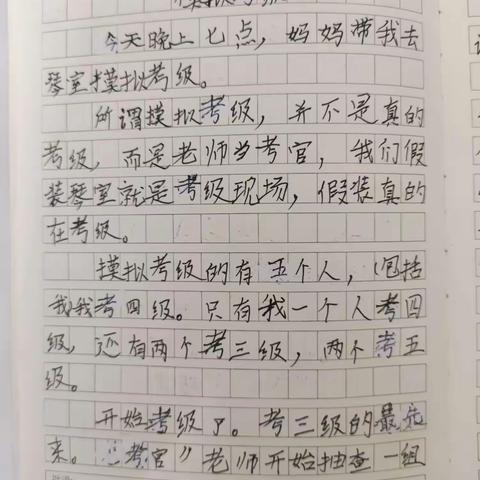 城城哥哥三四年级寒暑假习作