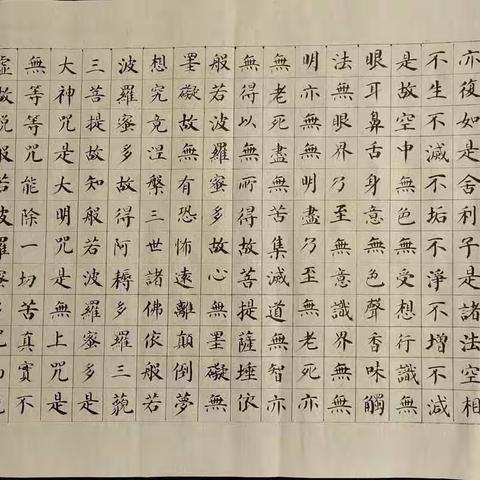 书写《心经》中元节祈愿父母与所有逝者安息！