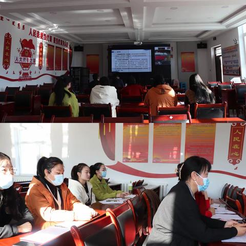 巴仁哲里木镇组织参加全盟2022年度防止返贫监测帮扶第二轮大排查大提升专项行动视频培训班