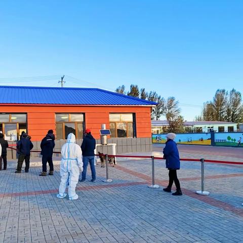 ｜有力有序有速度｜巴仁哲里木镇顺利完成本轮非静默状态下全员检测工作