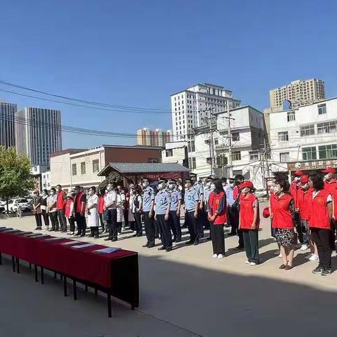 【均家滩“社工委”】“严打电信网络诈骗、危房排查、接种新冠疫苗”联合志愿服务活动