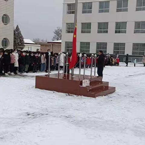 新年新起点！                                    合水县段家集九年制学校开学纪实。