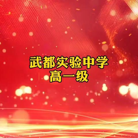 武都实验中学军训小纪（7）——演讲比赛
