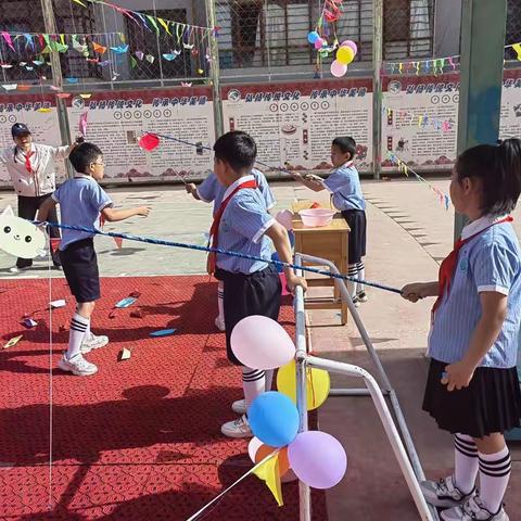 酒泉市西大街小学庆六一游艺活动