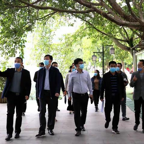 县委副书记雷亚平同志到㽏井中学调研指导工作