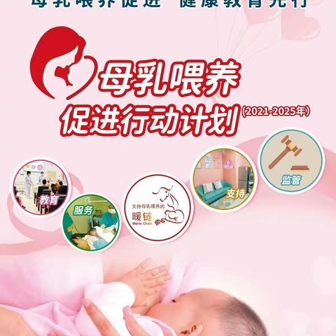 2022年母乳喂养宣传周—母乳喂养促进健康教育先行