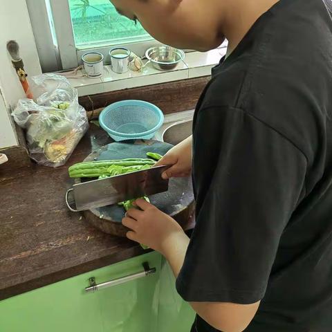 我是韶关实验中学七（13）班的张诚俊——苦瓜炒蛋