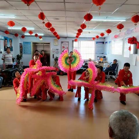 2021年10月1日涿鹿县国仁养老中心庆国庆文娱活动