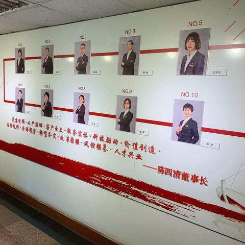 丰台支行积极践行“三比三看三提高”，倾力打造“客户经理表彰墙”