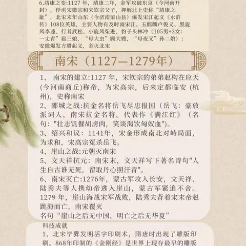 分享两宋时期历史故事