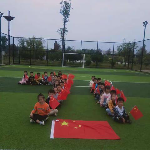 莲庄镇双语中心幼儿园“庆祝国庆节”活动