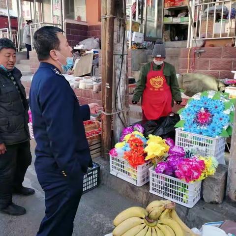 清明前夕，我局各监管所深入检查祭祀用品市场