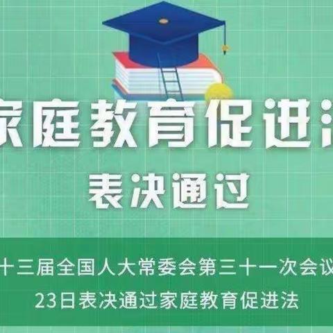 黄流镇中心学校带您学习《家庭教育促进法》