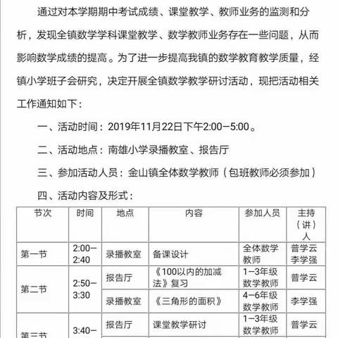 党建引领抓教学  主题研讨提质量